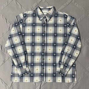 Vintage Alfred Dunner Womens Button Down Shirt (14)